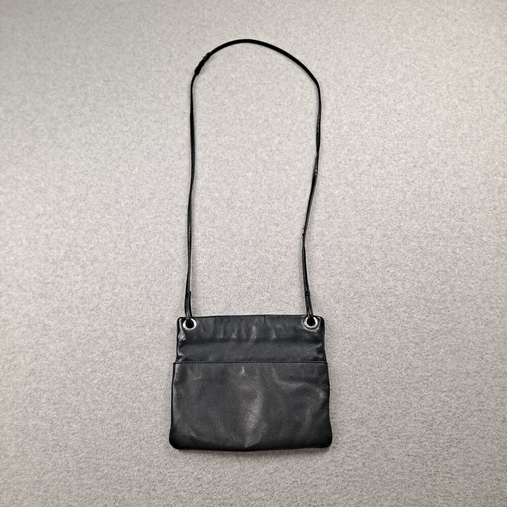 Margot Crossbody Purse Black Pebbled Leather Academia Capsule Heritage Classic